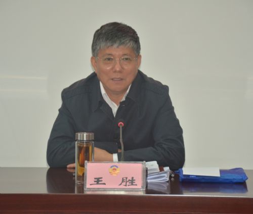 市政协主席王胜讲话